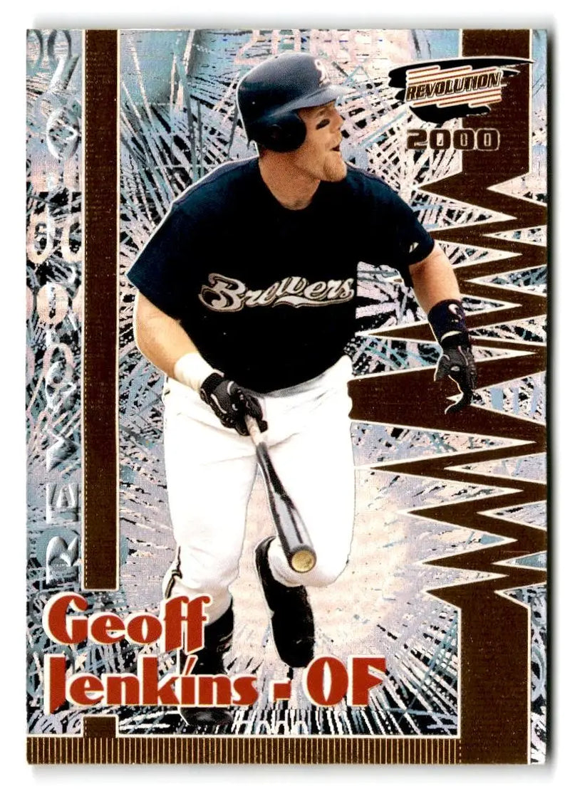 2000 Pacific Revolution #80 Geoff Jenkins - Baseball Card Single