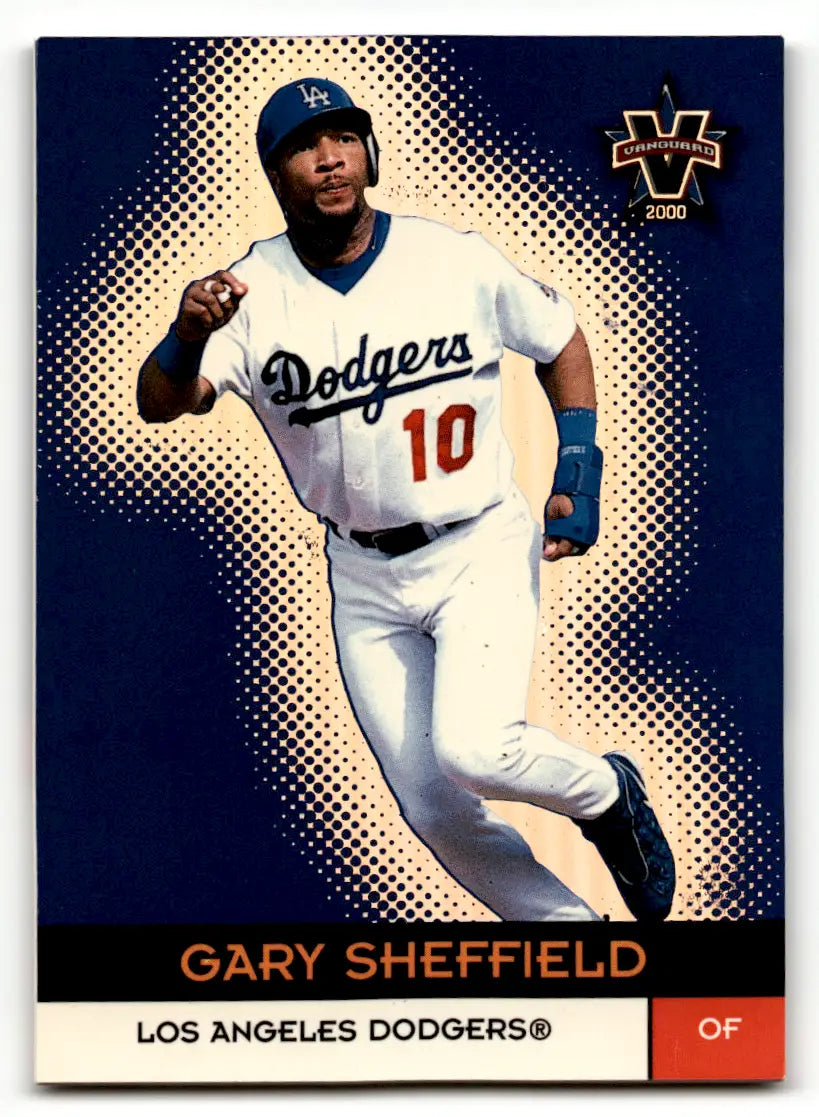 2000 Pacific Vanguard Premiere Date #73 Gary Sheffield #110/135 Dodgers Baseball - Baseball Card Single