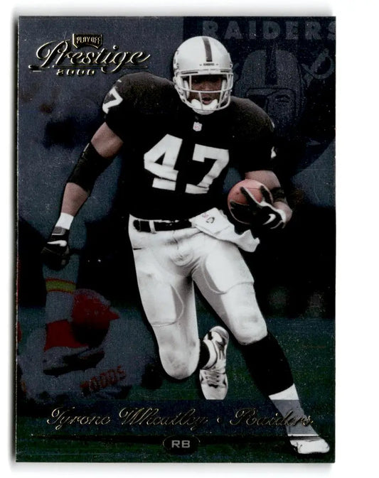 2000 Playoff Prestige #134 Tyrone Wheatley - Football Card Single