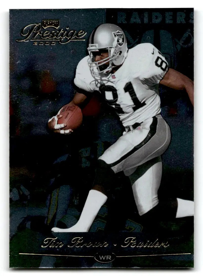 2000 Playoff Prestige #136 Tim Brown - Football Card Single
