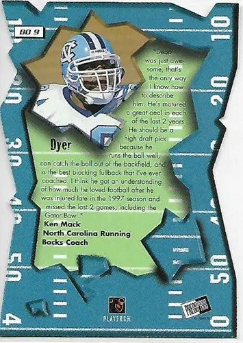2000 Press Pass Breakout #BO9 Deon Dyer NM-MT Dolphins - Football Card Single