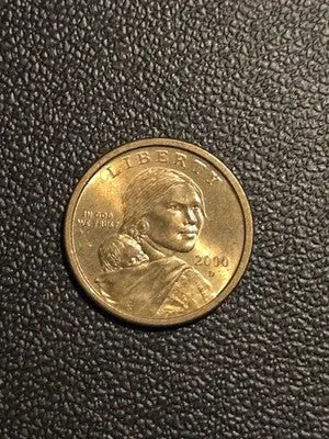 2000 Sacagawea One Dollar Coin - US Mint Uncirculated - D