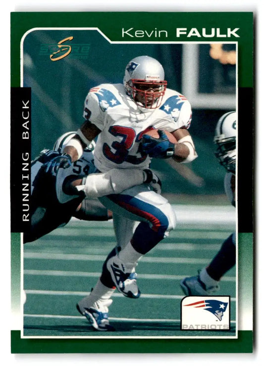 2000 Score #117 Kevin Faulk - Football Card Single