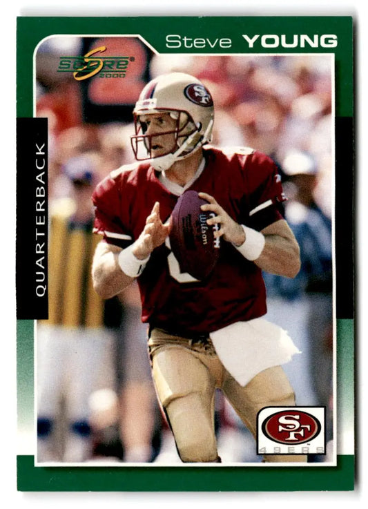 2000 2000 Score #172 Steve Young San Francisco 49ers FOOTBALL Cards - Football Card Single