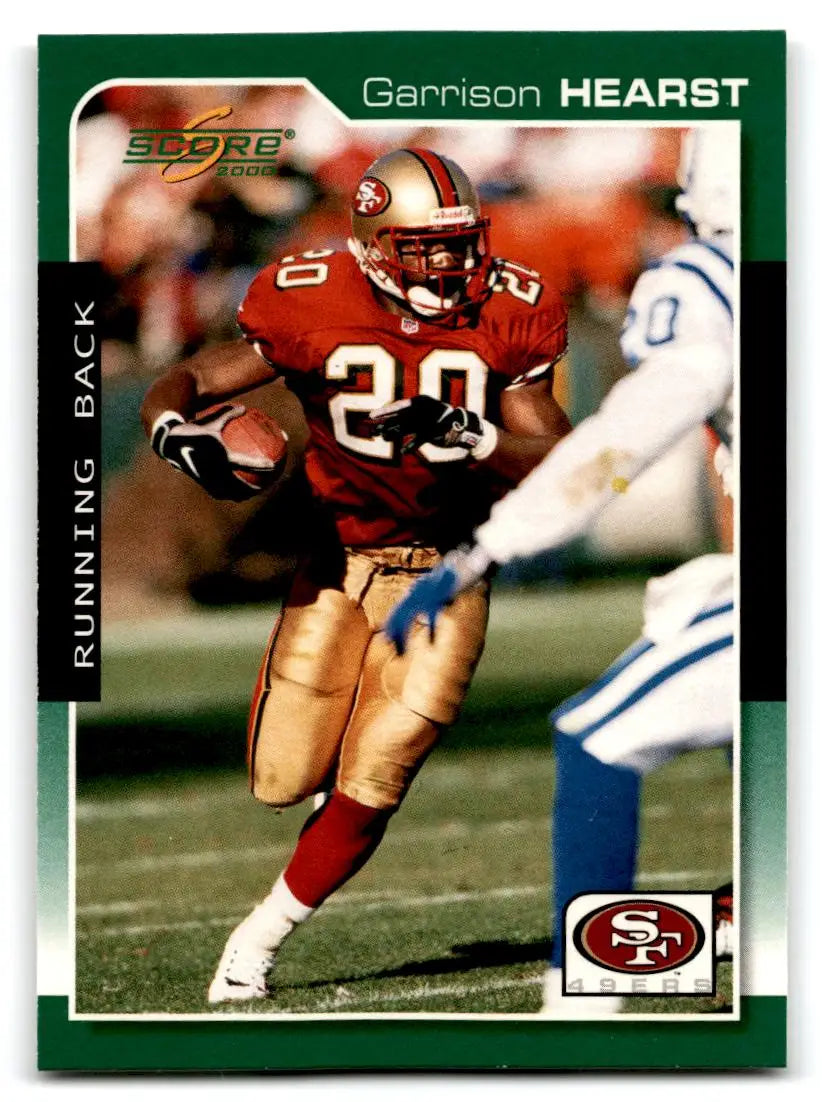 2000 Score #173 Garrison Hearst - Football Card Single