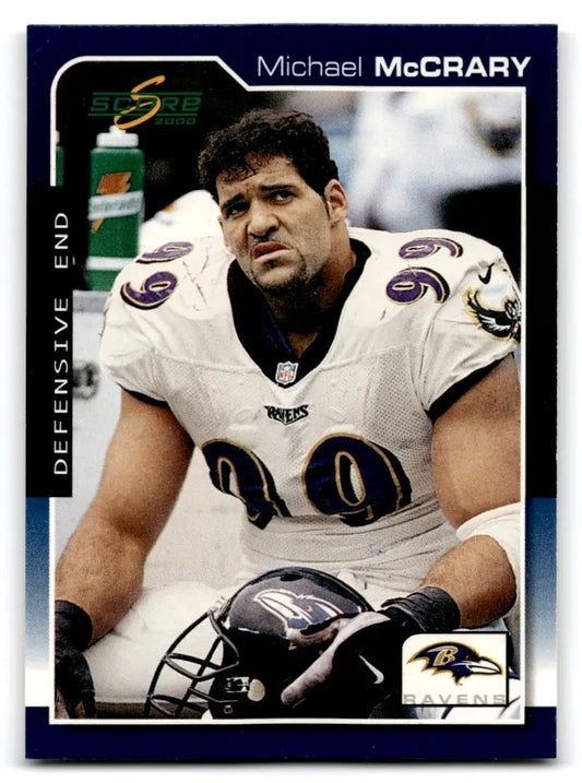 2000 Score #19 Michael McCrary - Football Card Single