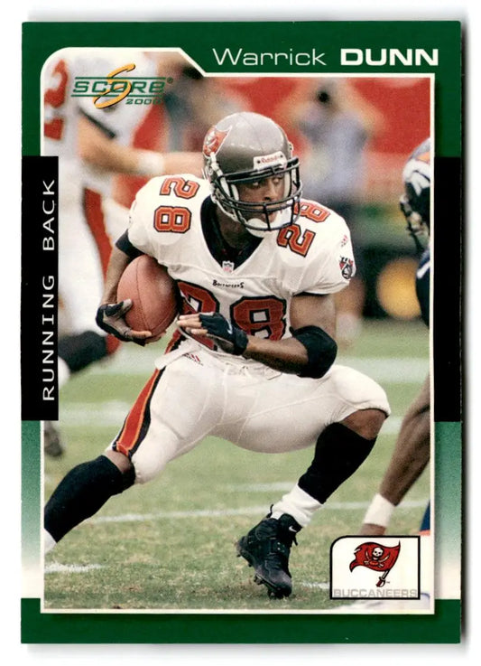 2000 Score #196 Warrick Dunn - Football Card Single