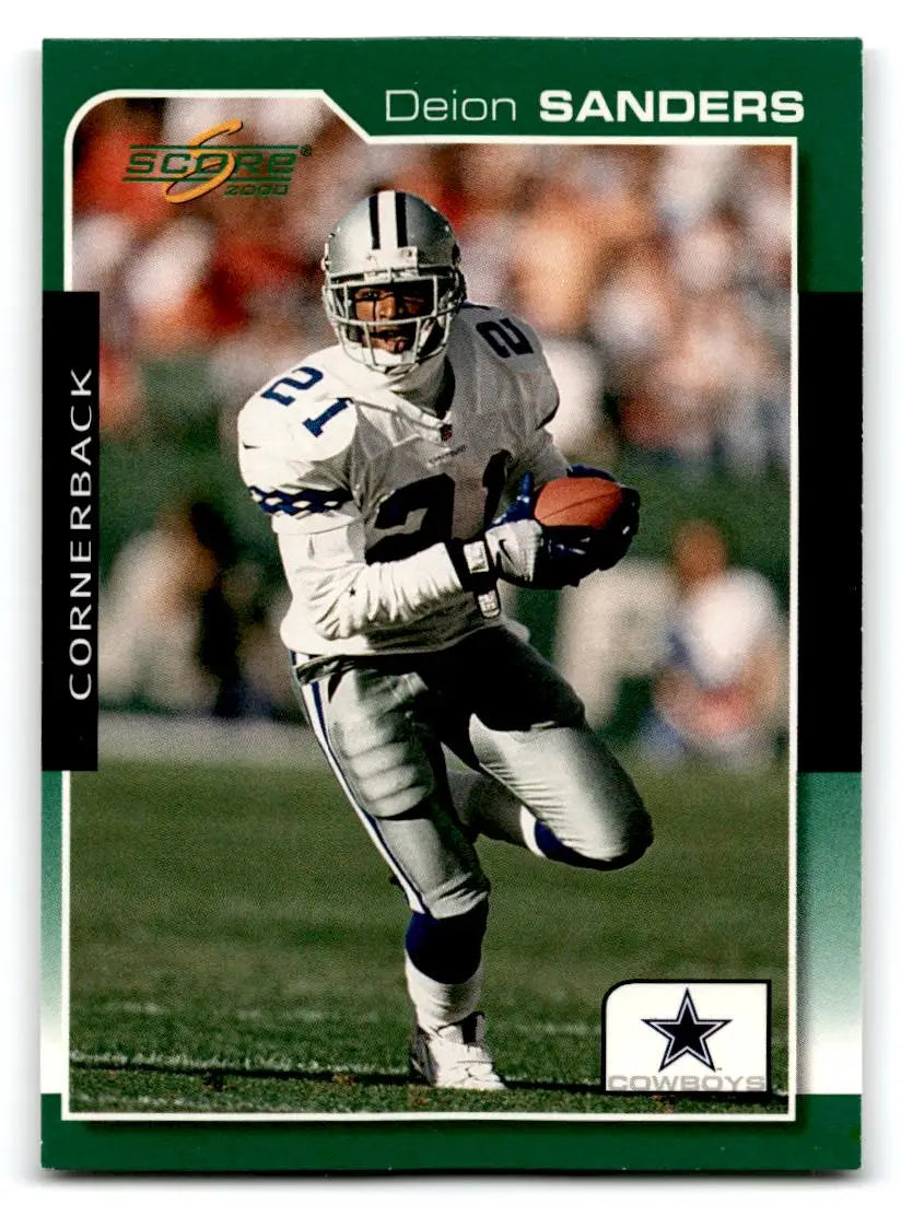 2000 Score #220 Deion Sanders - Football Card Single