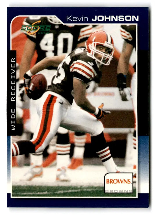2000 Score #45 Kevin Johnson - Football Card Single