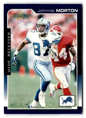 2000 Score #66 Johnnie Morton - Football Card Single