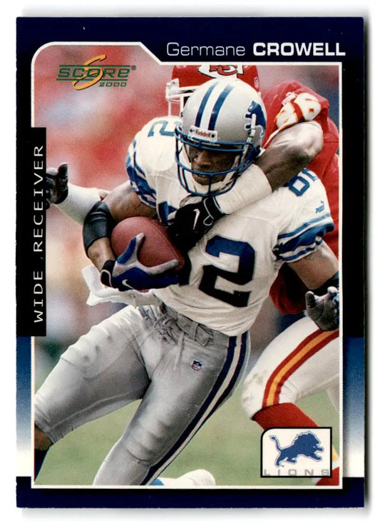 2000 Score #68 Germane Crowell - Football Card Single