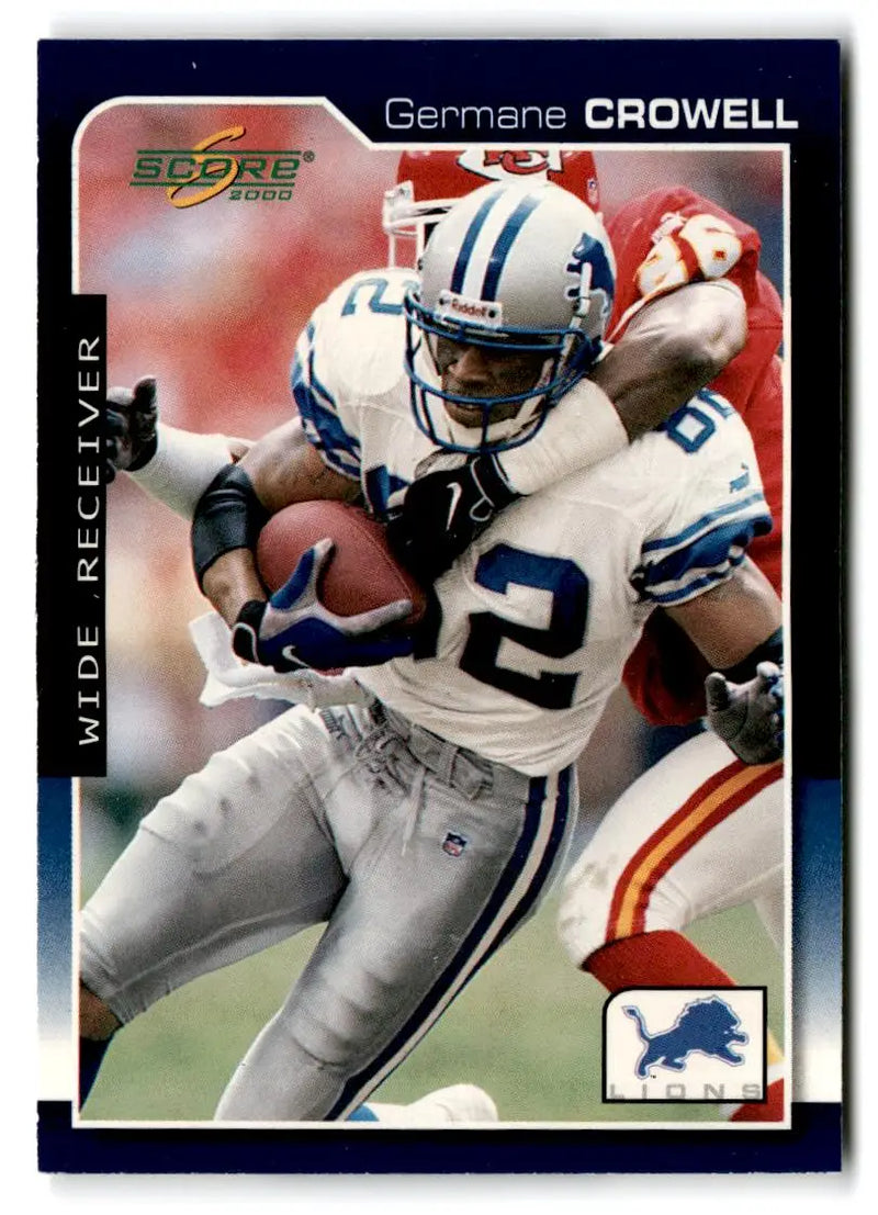 2000 Score #68 Germane Crowell - Football Card Single