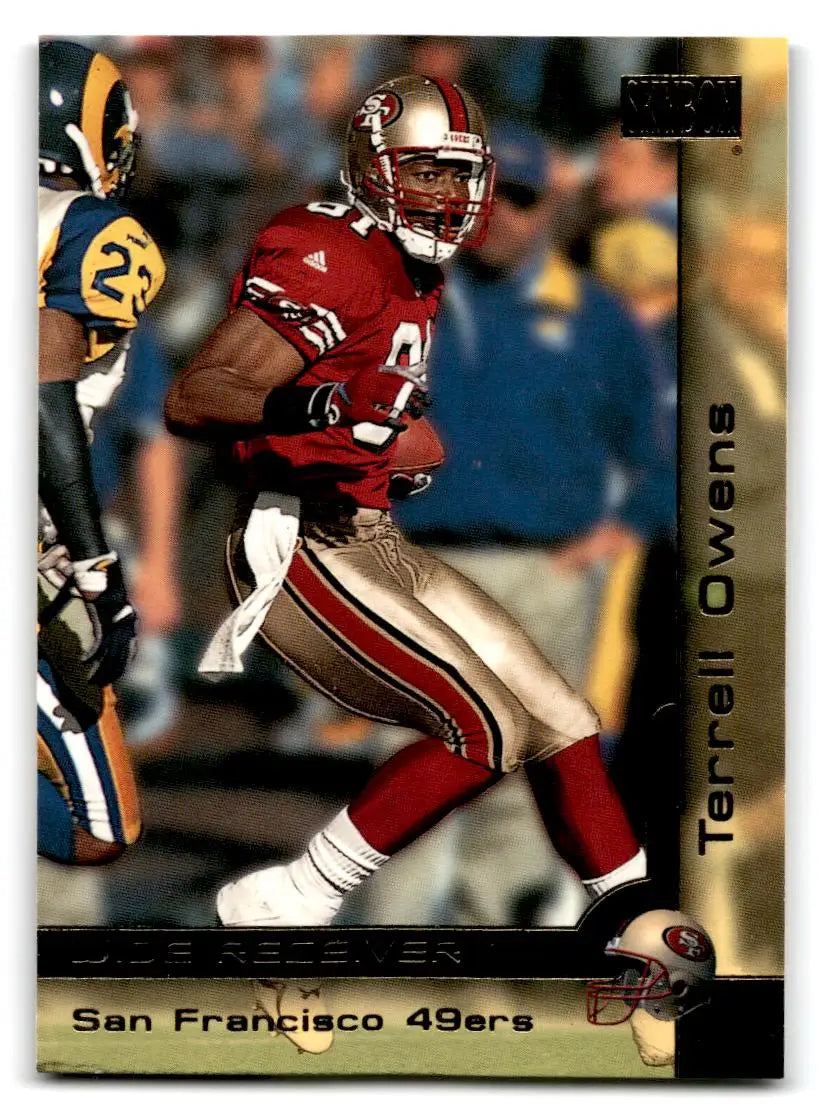 2000 SkyBox #184 Terrell Owens - Football Card Single
