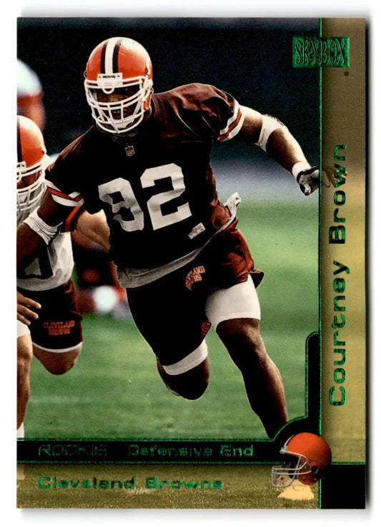 2000 SkyBox #201 Courtney Brown - Football Card Single