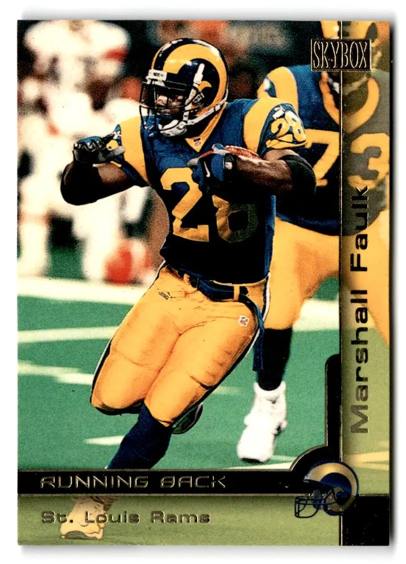 2000 SkyBox #69 Marshall Faulk - Football Card Single