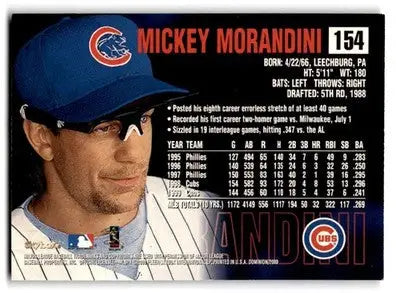 2000 SkyBox Dominion #154 Mickey Morandini - Baseball Card Single