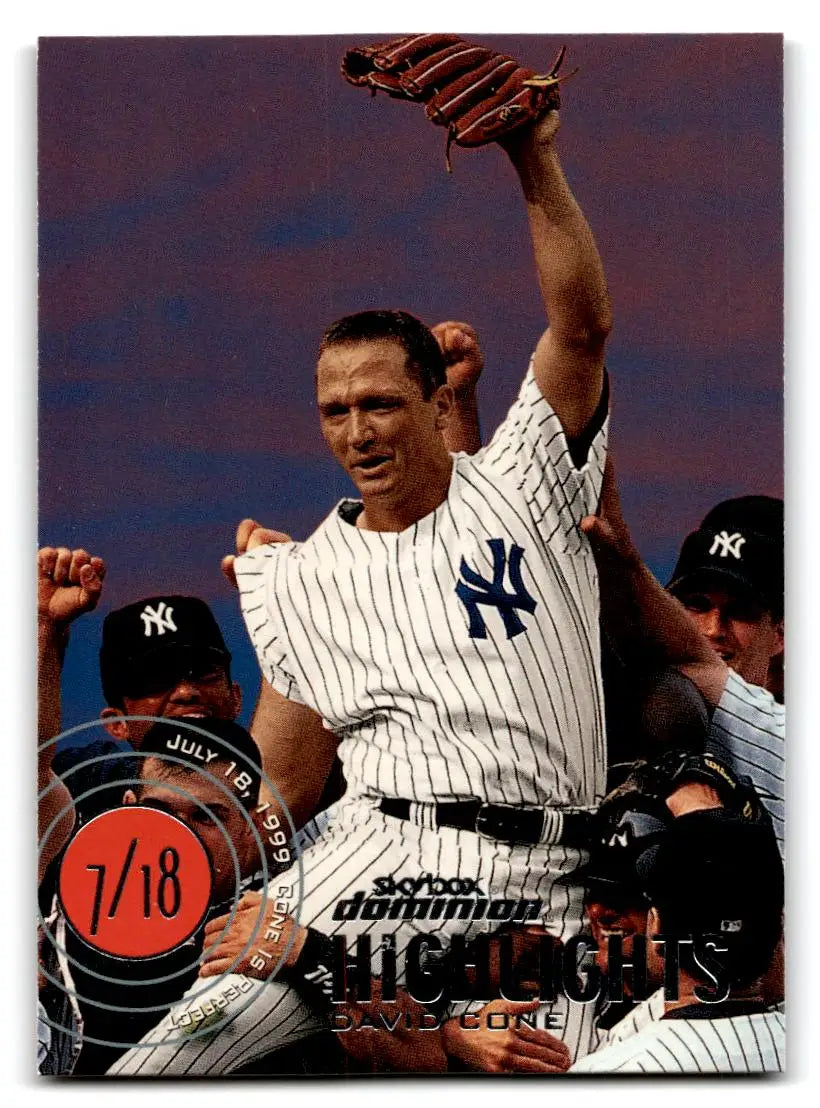 2000 SkyBox Dominion #16 David Cone - Baseball Card Single