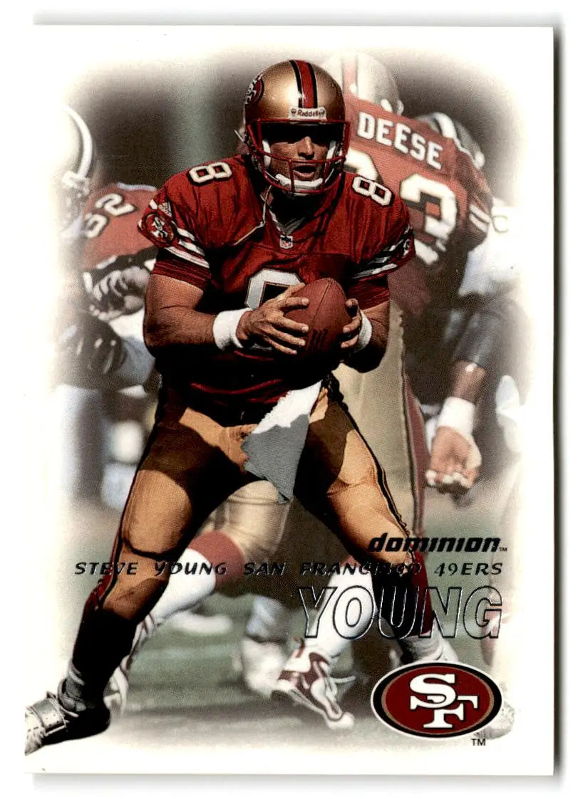 2000 SkyBox Dominion #190 Steve Young - Football Card Single