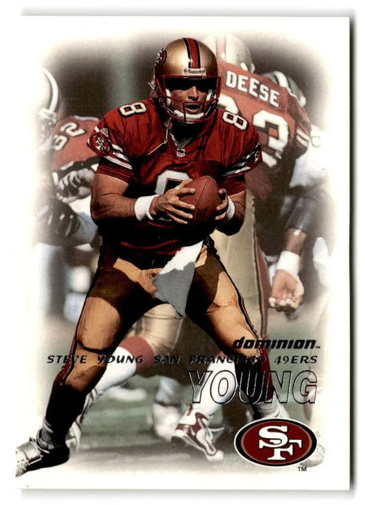 2000 SkyBox Dominion #190 Steve Young - Football Card Single