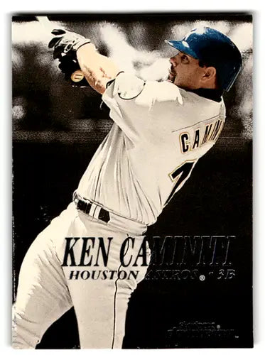 2000 SkyBox Dominion Ken Caminiti baseball card with original gloss and Astros ID 59045