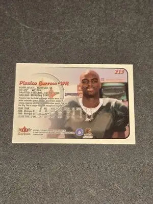 2000 SkyBox Dominion #213 Plaxico Burress - Football Card Single