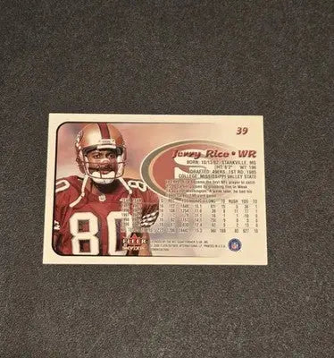 2000 SkyBox Dominion #39 Jerry Rice - Football Card Single
