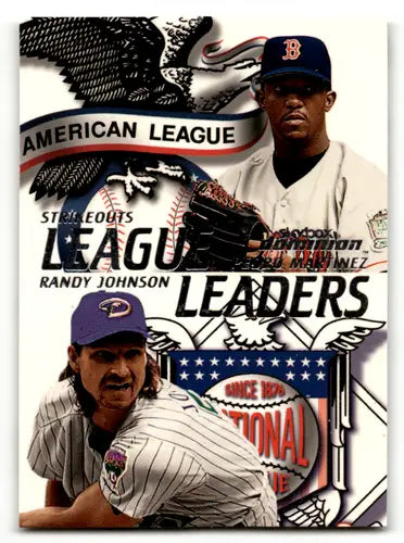 2000 SkyBox Dominion #6 Pedro Martinez/Randy Johnson NM Near Mint Red S ID:59022 - Baseball Card Single