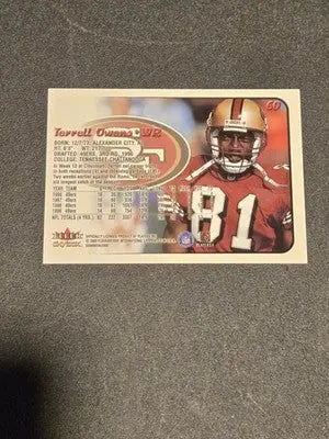 2000 SkyBox Dominion #60 Terrell Owens - Football Card Single