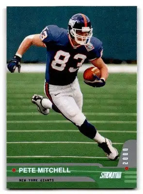 2000 Stadium Club #2 Pete Mitchell - Football Card Single