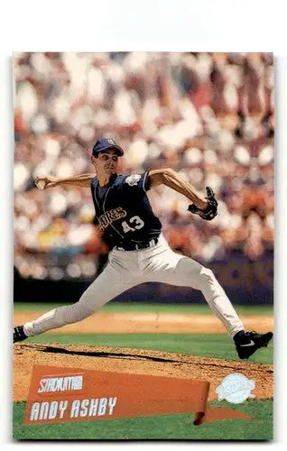 2000 Stadium Club #62 Andy Ashby San Diego Padres Baseball Cards EX/ ID:63675 - Baseball Card Single