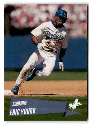2000 Stadium Club #73 Eric Young - Baseball Card Single