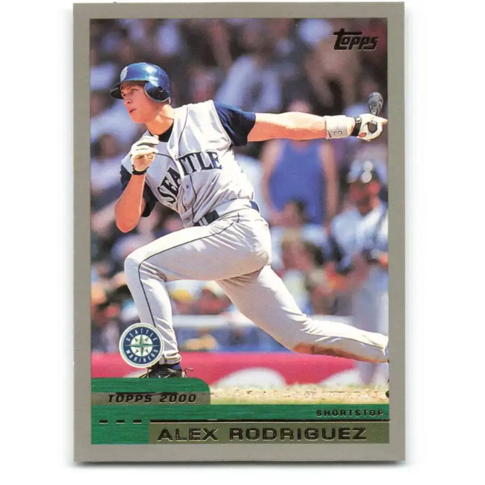 2000 Topps #100 Alex Rodriguez EX Excellent Seattle Mariners Baseball Card - Baseball Card Single