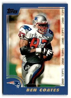 2000 Topps #101 Ben Coates - Football Card Single