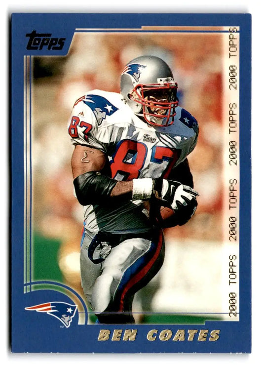 2000 Topps #101 Ben Coates - Football Card Single