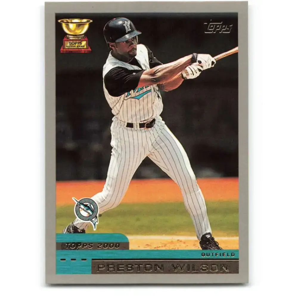 2000 Topps #101 Preston Wilson EX Excellent Florida Marlins Baseball Card - Baseball Card Single