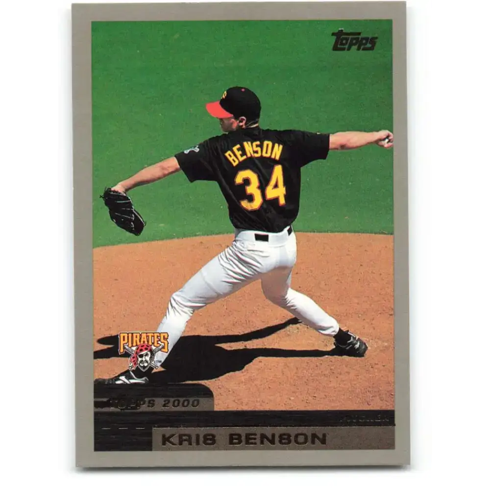 2000 Topps #108 Kris Benson EX Excellent Pittsburgh Pirates Baseball Card - Baseball Card Single