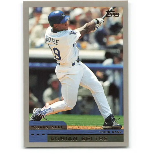 2000 Topps #109 Adrian Beltre EX Excellent Los Angeles Dodgers Baseball Card