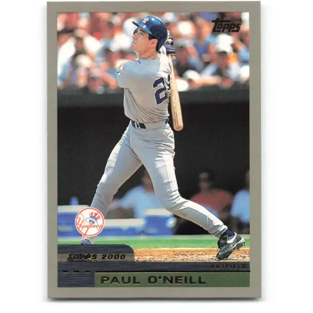 2000 Topps #115 Paul O’Neill EX Excellent New York Yankees Baseball Card - Baseball Card Single