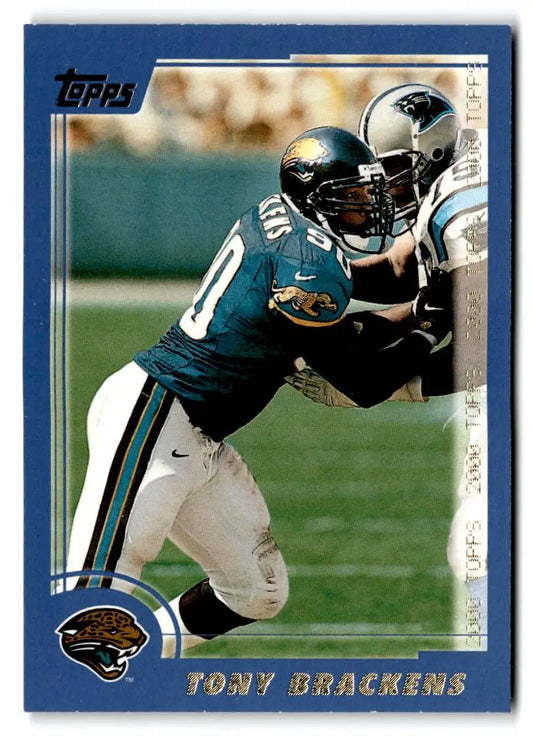 2000 Topps #115 Tony Brackens - Football Card Single