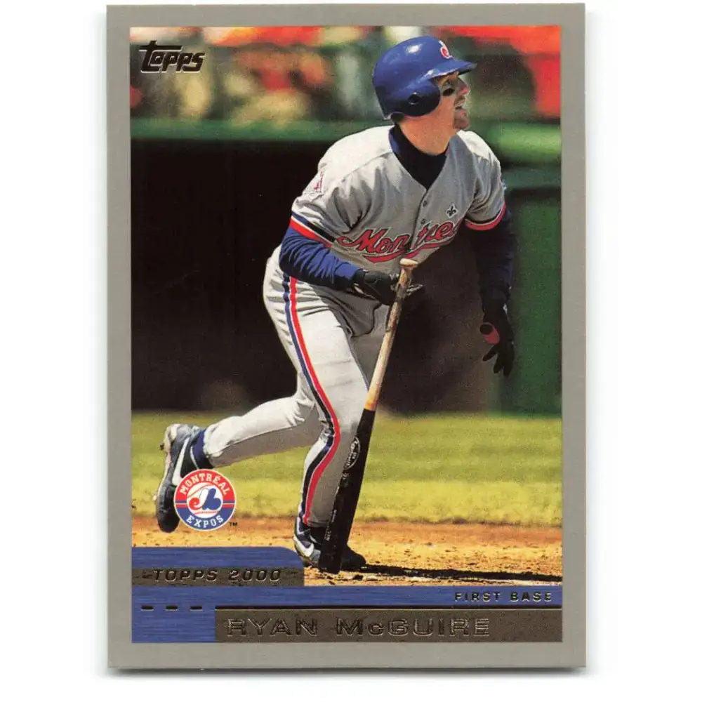2000 Topps #123 Ryan McGuire EX Excellent Montreal Expos Baseball Card - Baseball Card Single