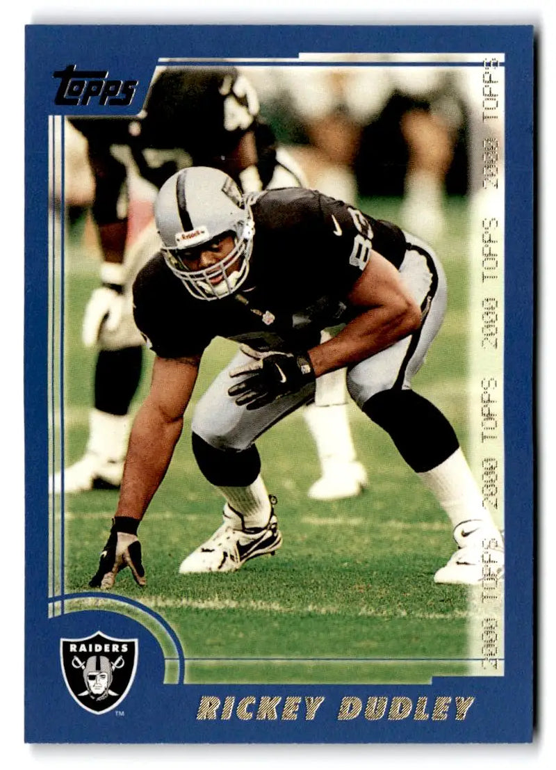 2000 Topps #129 Rickey Dudley - Football Card Single