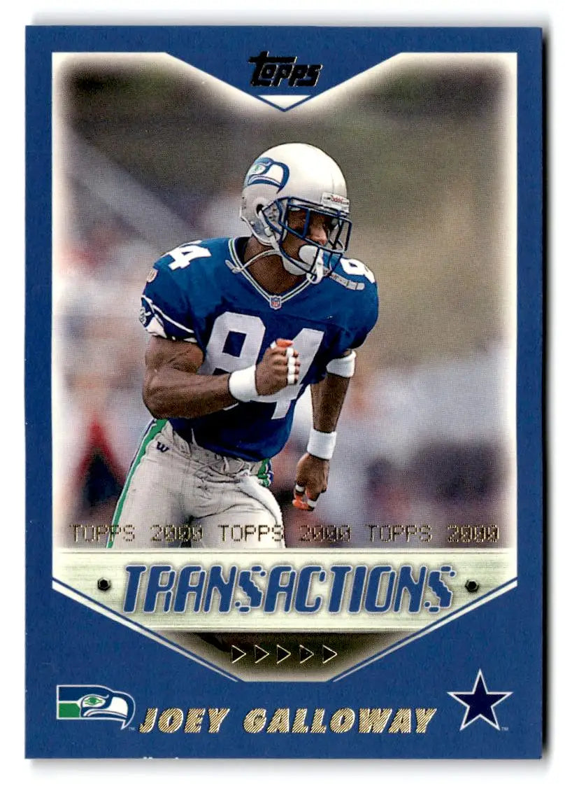 2000 Topps #130 Joey Galloway - Football Card Single