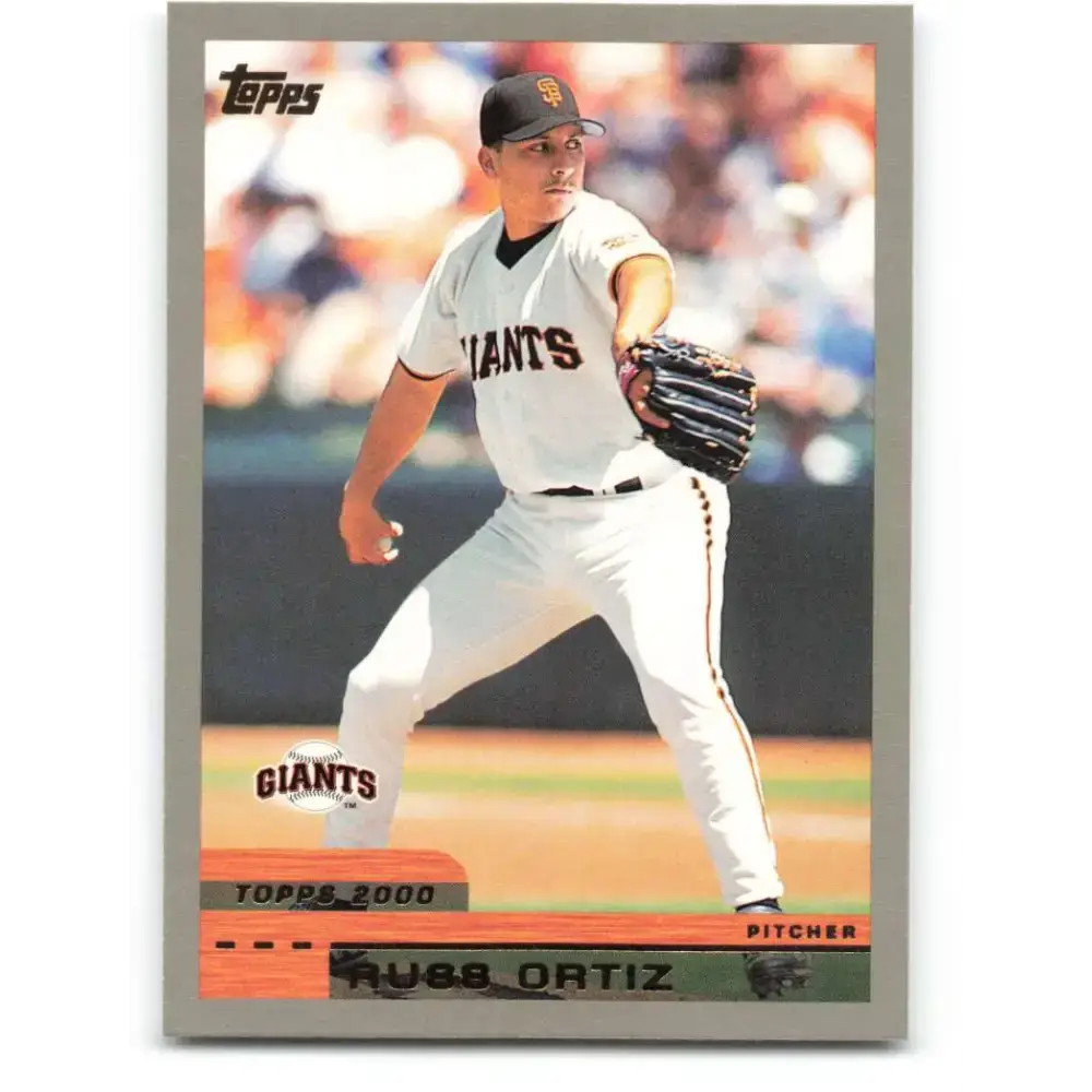 2000 Topps #132 Russ Ortiz EX Excellent San Francisco Giants Baseball Card - Baseball Card Single