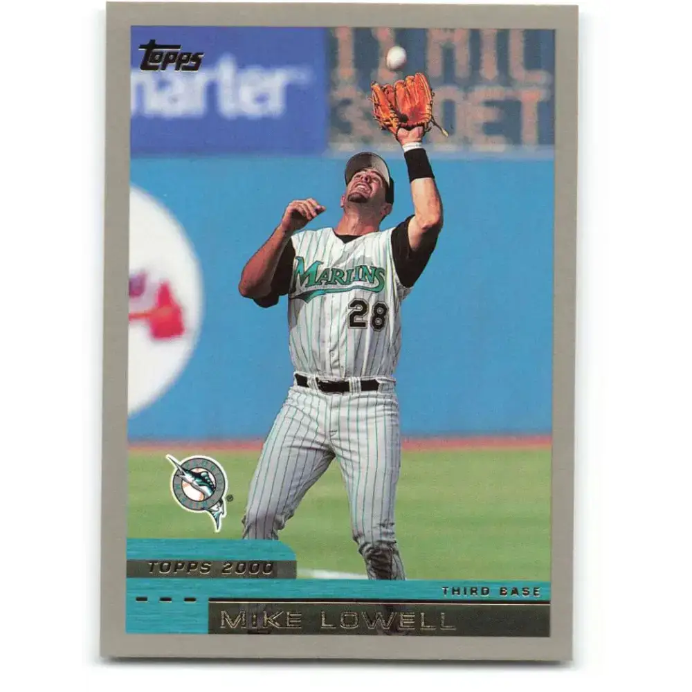 2000 Topps #133 Mike Lowell EX Excellent Florida Marlins Baseball Card - Baseball Card Single