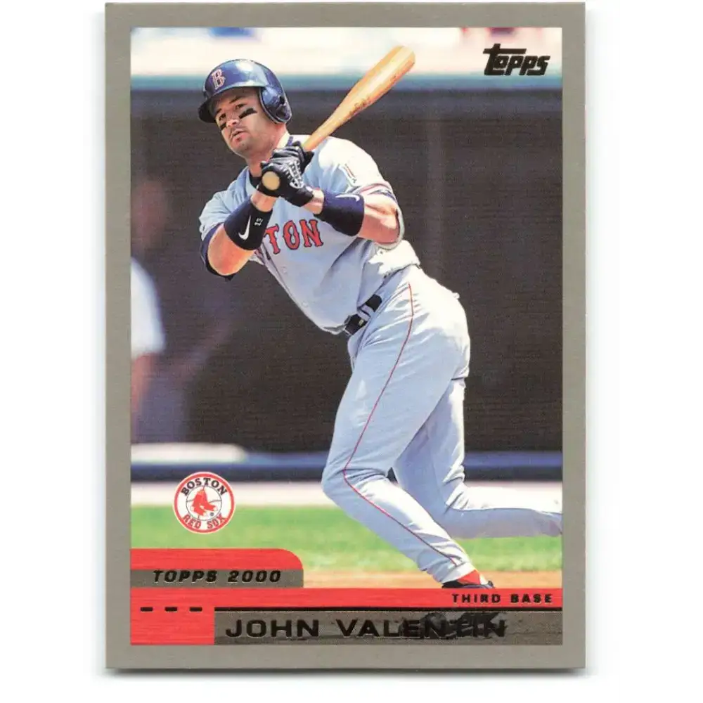 2000 Topps #135 John Valentin EX Excellent Boston Red Sox Baseball Card - Baseball Card Single