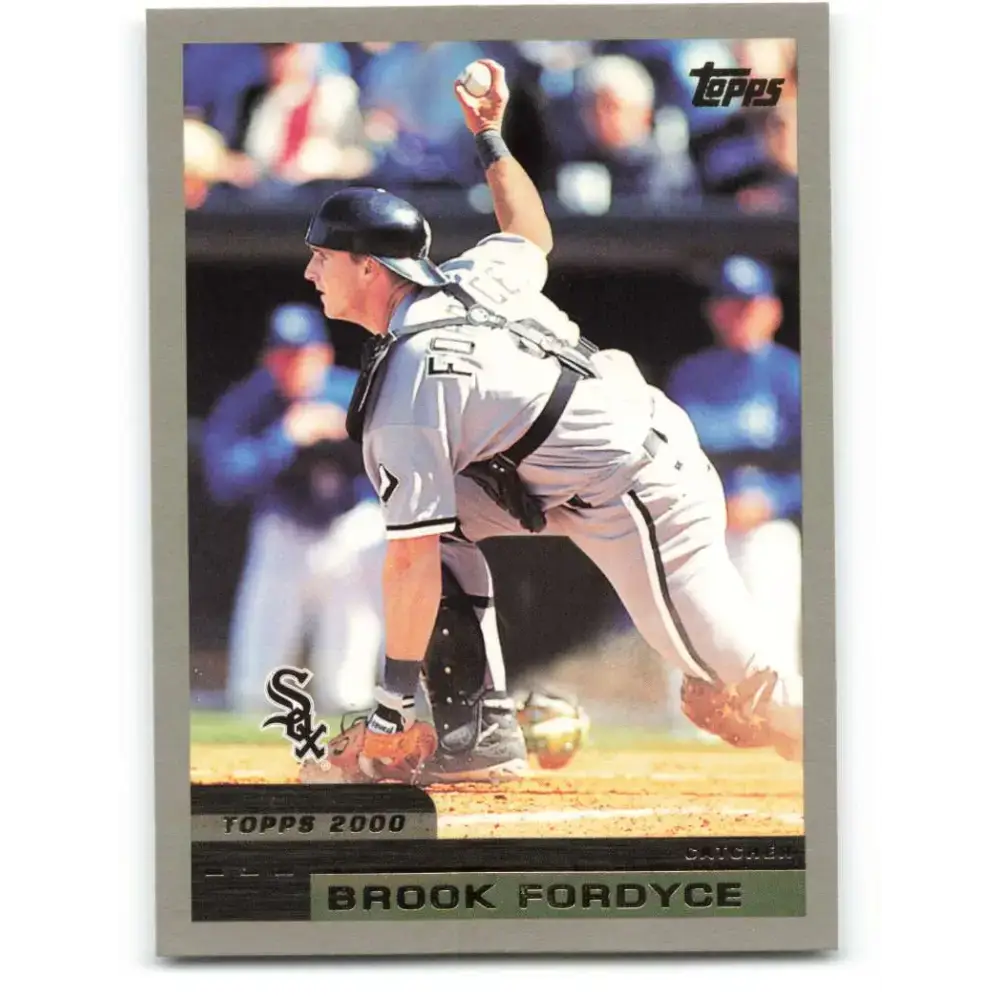 2000 Topps #139 Brook Fordyce EX Excellent Chicago White Sox Baseball Card - Baseball Card Single