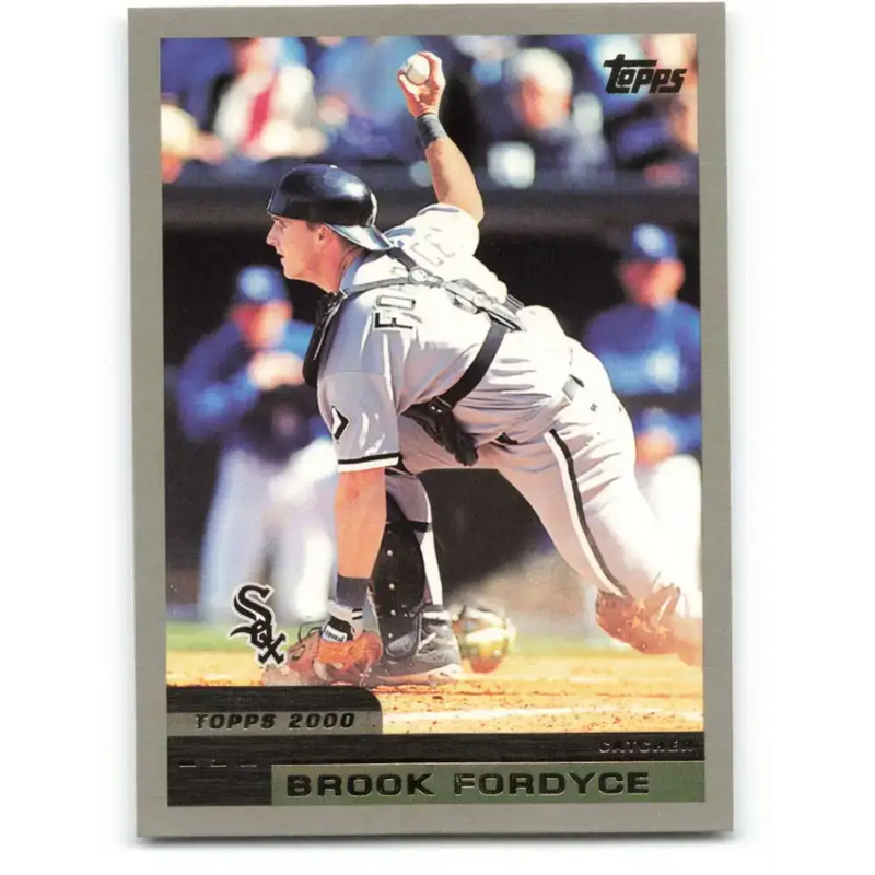 2000 Topps #139 Brook Fordyce EX Excellent Chicago White Sox Baseball Card - Baseball Card Single