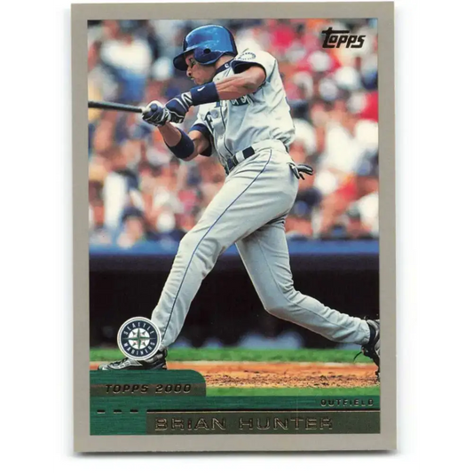 2000 Topps #142 Brian Hunter EX Excellent Seattle Mariners Baseball Card