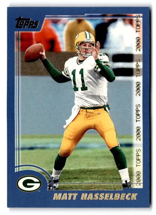 2000 Topps #143 Matt Hasselbeck - Football Card Single