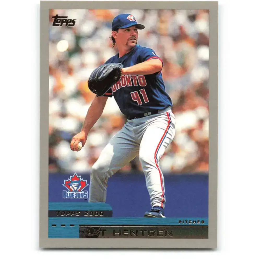2000 Topps #146 Pat Hentgen EX Excellent Toronto Blue Jays Baseball Card - Baseball Card Single